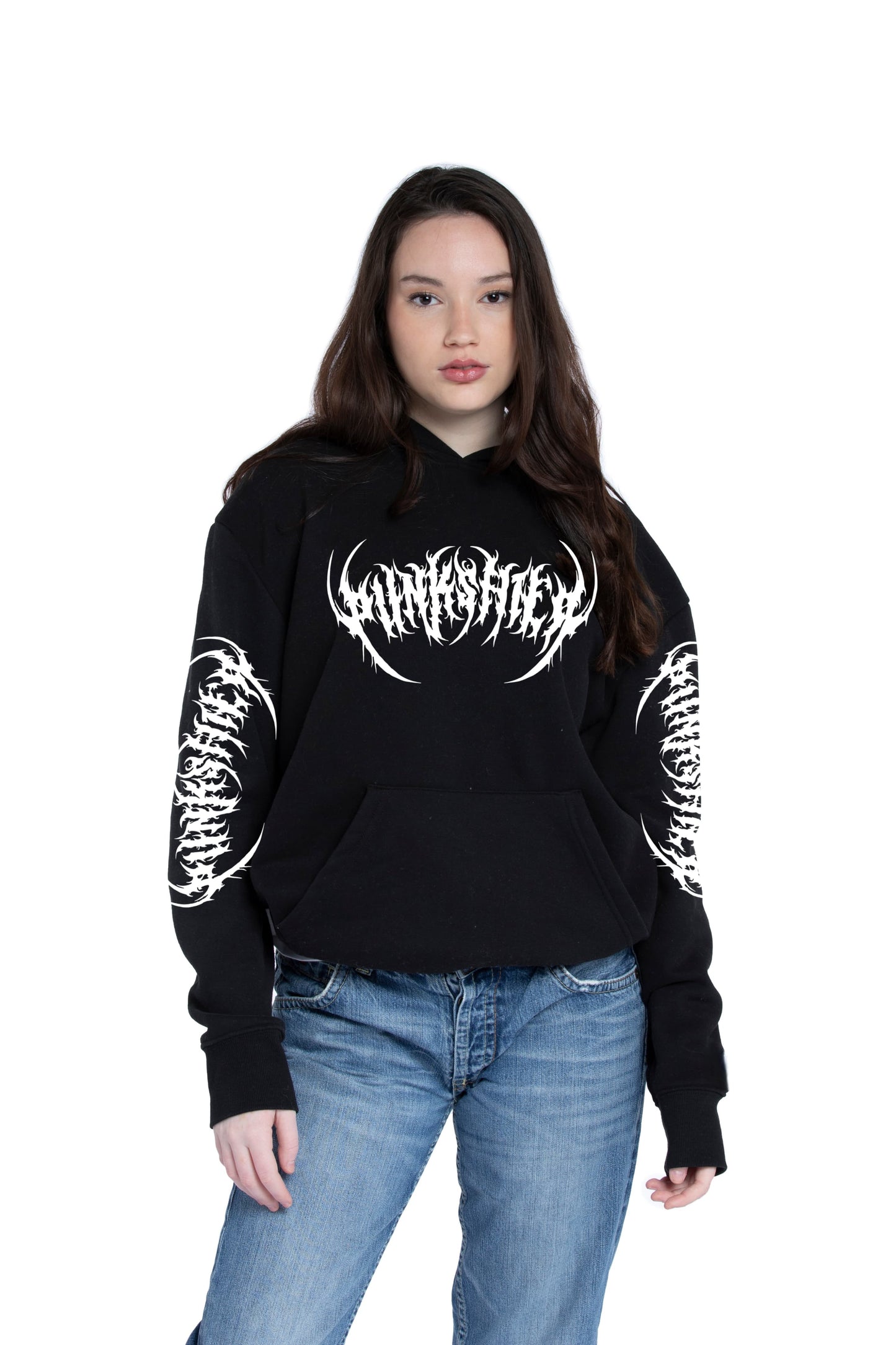 Oversized Hoodie- Bold Black